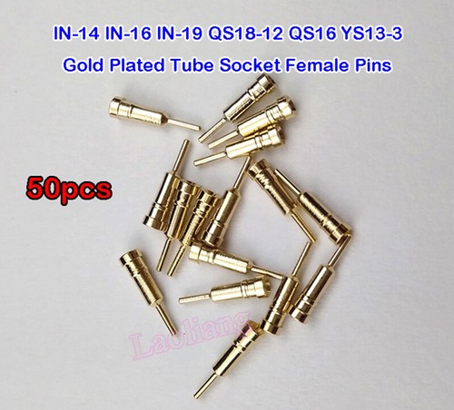50pcs gold plated insertion - plated,