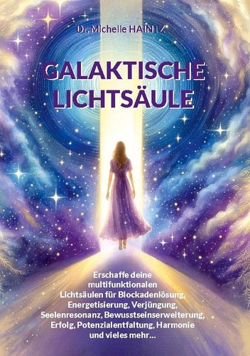 Galaktische lichtsäule - galaktische,
