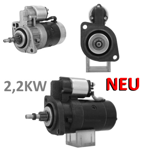 2kw anlasser für 2 - anlasser, t4