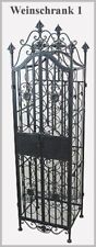 Schmiedeeisen Eisen Antik Weinregal Weinschrank Wein Flaschen Klapp Regal  W1