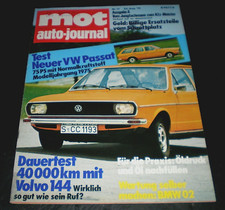 MOT 17/74 Test VW Passat 1500