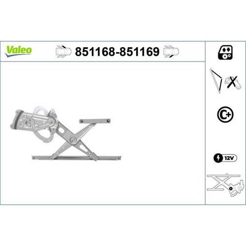 Valeo 851168 fensterheber für - 851168,