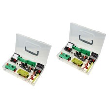  2 Sets Elektrotechnik Baukasten Physik Experimentierkasten -Experiment -Kit