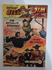 SERGENT BILL , JIM DER COWBOY / BAND 54  / ORGINAL  LEHNING