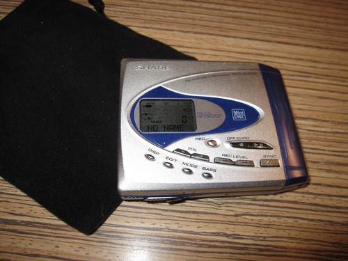 Sharp sr50 minidisc player - sr50.,
