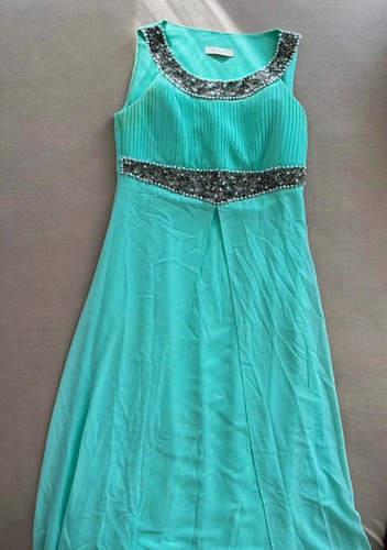 Türkis damen abendkleid mit - damen,
