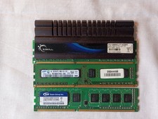 Ram DDR3 6 GB 3x 2GB gskill samsung teamgroup