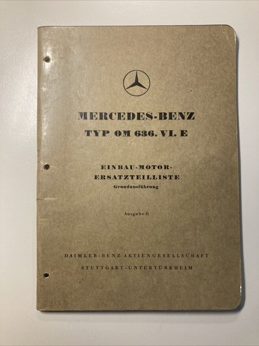 1956 mercedes benz typ 636 - mercedes,