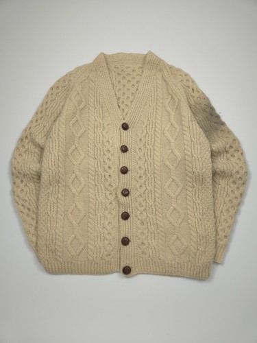 Aran strickjacke mit - strickjacke,