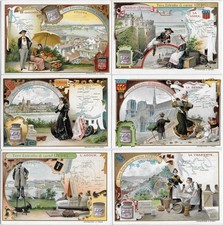 Kaufmannsbilder Liebig  S 733 Ströme Frankreichs