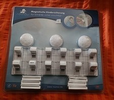 12 unsichtbare magnetische Kindersicherungen für Schrank und Schublade
