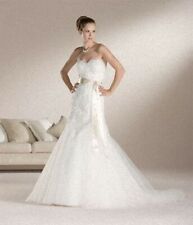 Sincerity Bridal Brautkleid Gr. 38/40 ivory Spitze 3512 mit Bolero und Gürtel