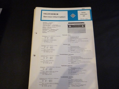 Original service manual - service,