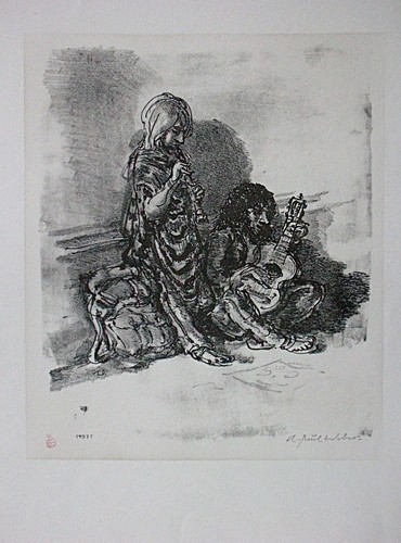 Paul weber original - a., weber,