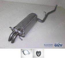 Auspuff Endtopf + Anbauteile
