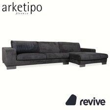 arketipo Stoff Ecksofa Grau