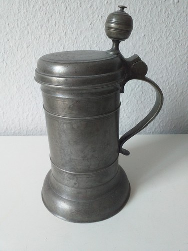 Zinn bierkrug christoph rühle - bierkrug,