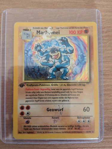 Pokémon tcg machomei holo - pokémon,