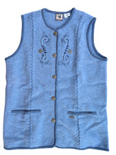 Weste Solo Cardigan blau warm