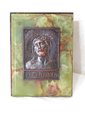 Bild Jesus auf Onyx, signiert