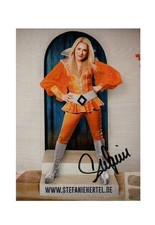 Stefanie Hertel - Top Schlager Star - Original signierte Autogrammkarte