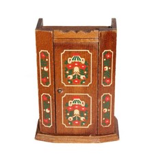 Vintage Puppenhaus Schrank