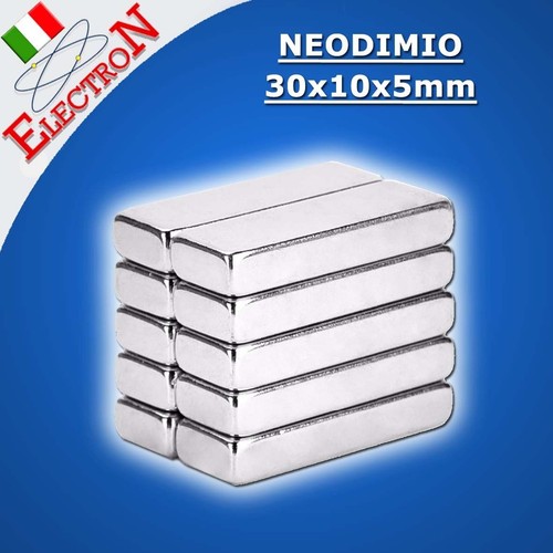 Neodym magnete 30x10x5mm - neodym,