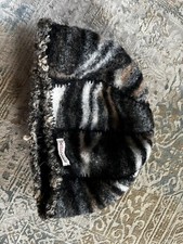 Designer Damen Wendemütze Filzhut Mütze von Bellanatur Unikat Wolle 