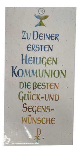 Kommunion geschenkkarte - kommunion,