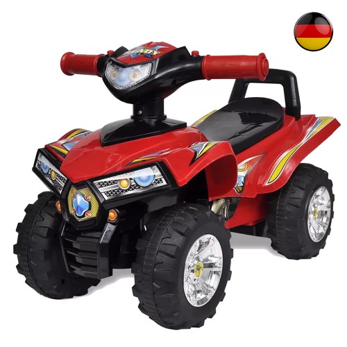 Kinderquad bobbycar rot - bobbycar,