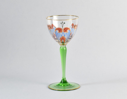 Jugendstil glas likörglas - jugendstil,
