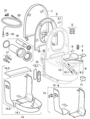 Geberit spritzschutz - geberit,