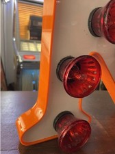 3D Buchstaben - Kirmes Jahrmarkt Circus Original Casino Leucht Reklame.