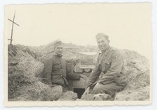 7646a❚ ORIGINAL Foto von 1941, Bunker in der Desna Stellung Nähe Jelnja Russland