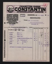 HANNOVER, Rechnung 1916