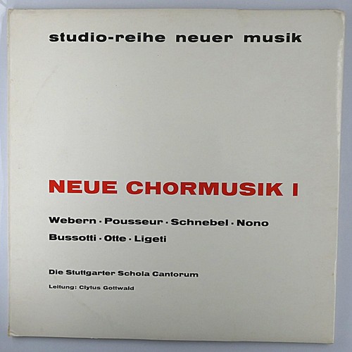 1966 neue chormusik - lp,