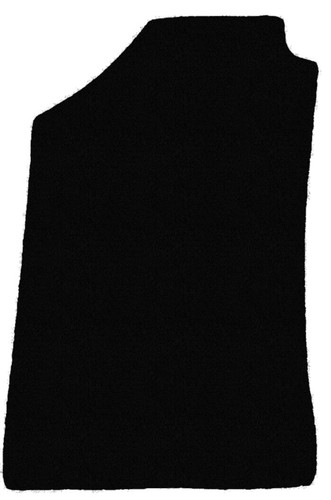 Velour schwarz fußmatten - schwarz,