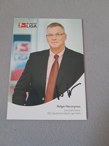 Hsv autogrammkarte signiert - hsv,