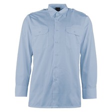 Diensthemd hellblau langarm