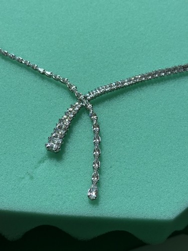 Swarovski matrix halskette - y,