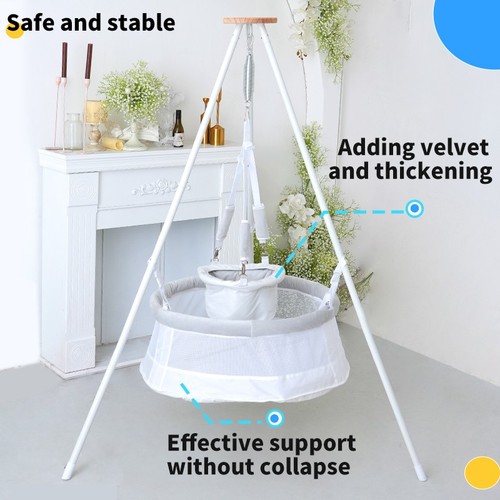 Baby federwiege mit gestell - federwiege,
