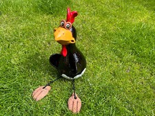 Keramik Hahn Huhn mit