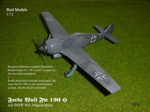 Focke wulf 190 bmw 801 - fw, h