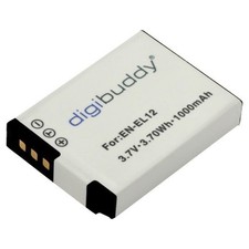 Premium-Akku Nikon COOLPIX S1200pj, S6100, S6150, S6200, S8200, S9100 - EN-EL12