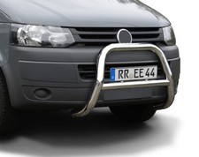 HSP Frontbügel Frontschutzbügel Ø 76 mm hochglanzpolierter Edelstahl NEU mit ABE