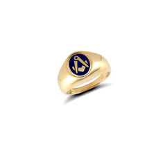 9ct Gold Gekennzeichnet Blau