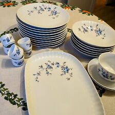 Tafelservice Retsch Wunsiedel blaue Blumen