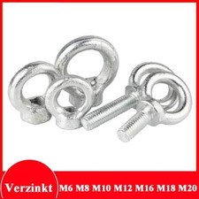 Verzinkt Ringmutter DIN 582