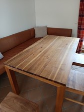 Esstisch, Walnuss massiv - geölt / edel, Sonderanfertigung