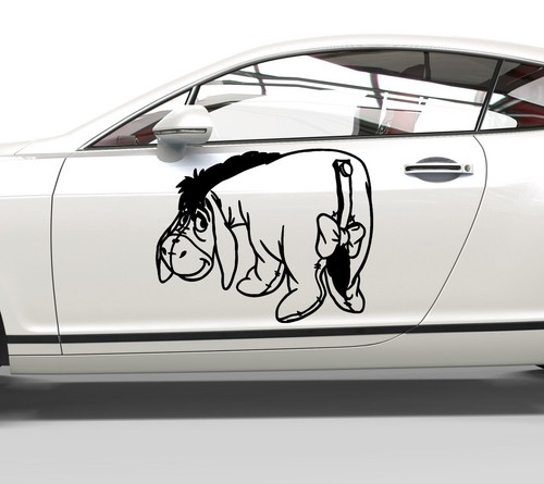 Autoaufkleber winnie puu - autoaufkleber, i-aah